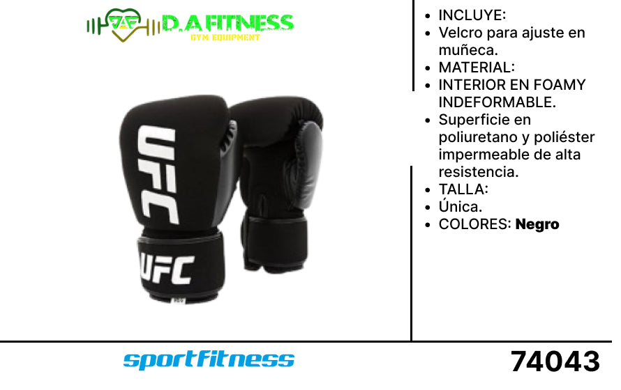 GUANTE BOXEO LARGOS UFC