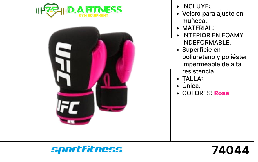 GUANTE BOXEO LARGOS UFC
