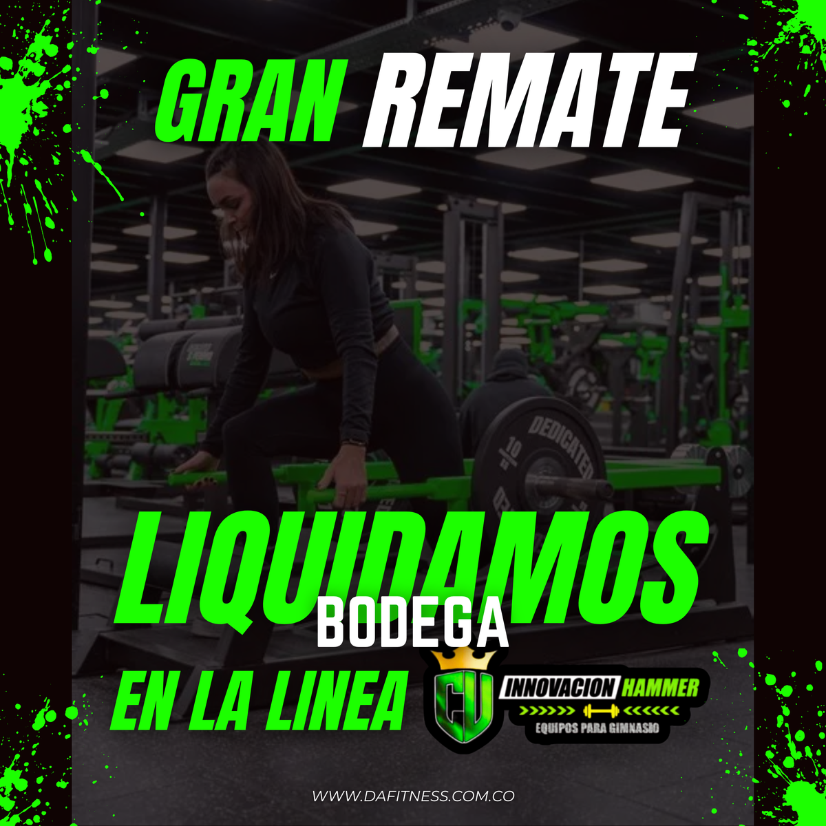 LIQUIDAMOS ESTE MES MAQUINARIA DE NUESTRA LINEA