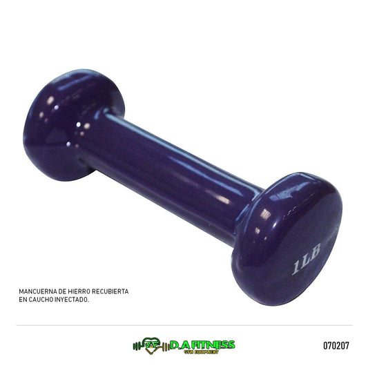 MANCUERNA ENCAHUCHETADA 1LB PVC HA-8011