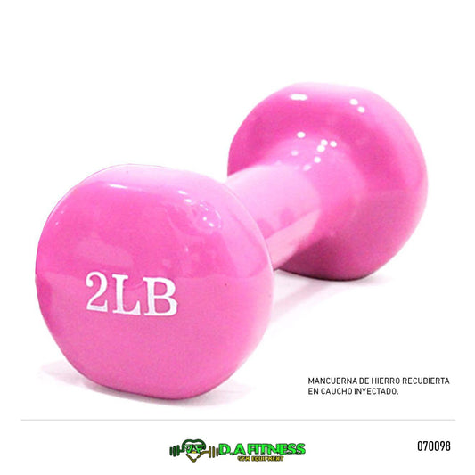 MANCUERNA ENCAHUCHETADA 2LB PVC
