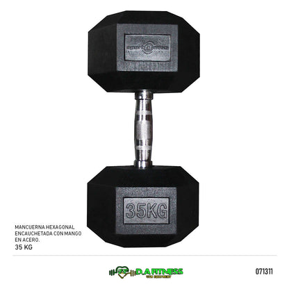 MANCUERNA ENCAUCHETADA HEXAGONAL DB-R-301
