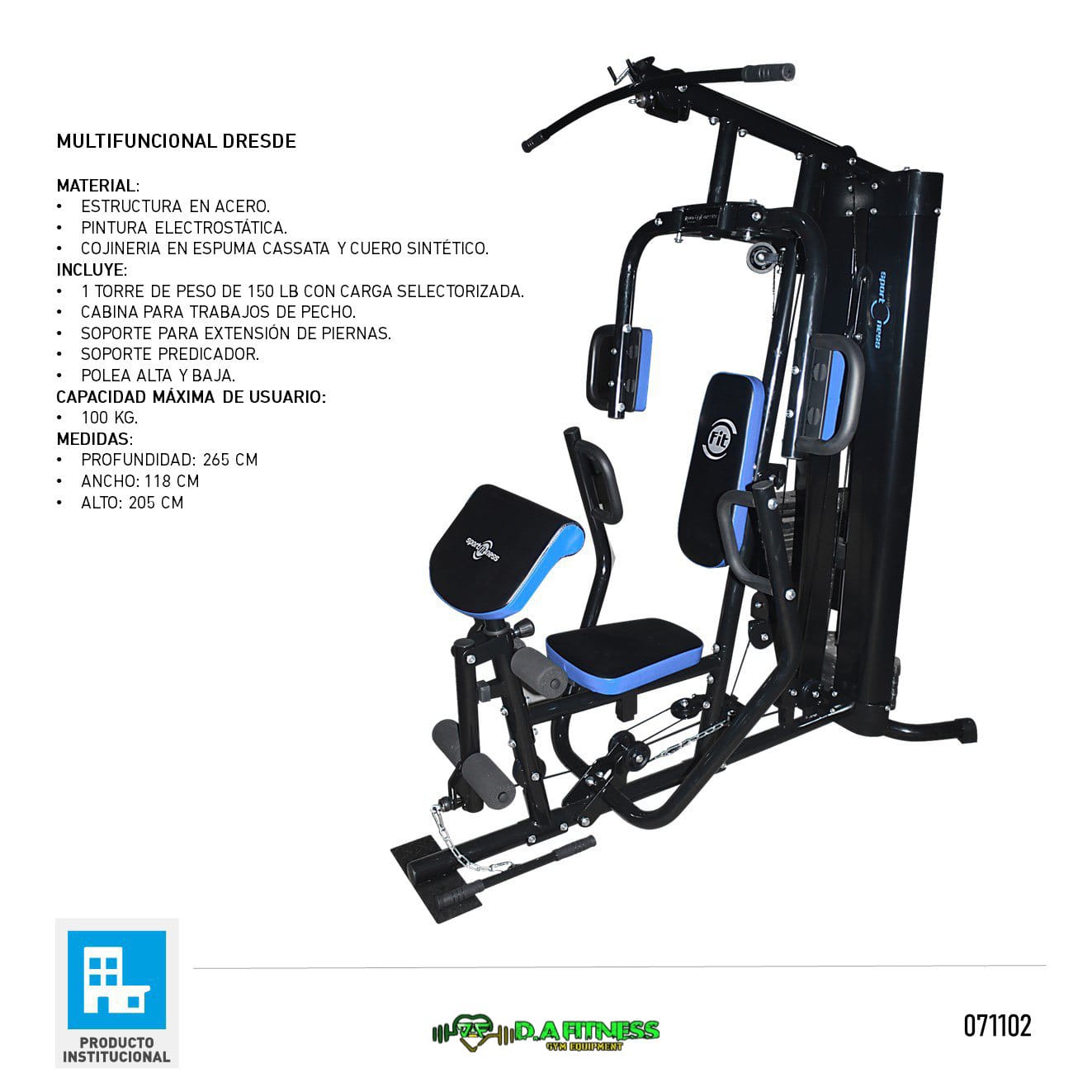 MULTIFUERZA DRESDE (1 PT) KFHG- 30