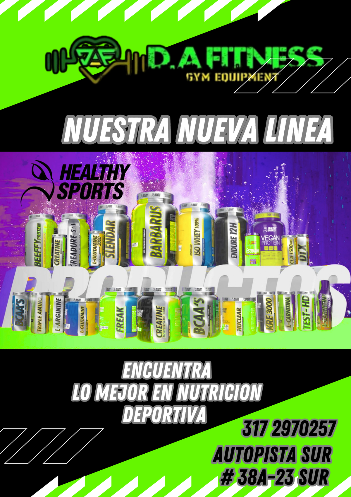 LA MEJOR LINEA DE NUTRICION A TU ALCANZE