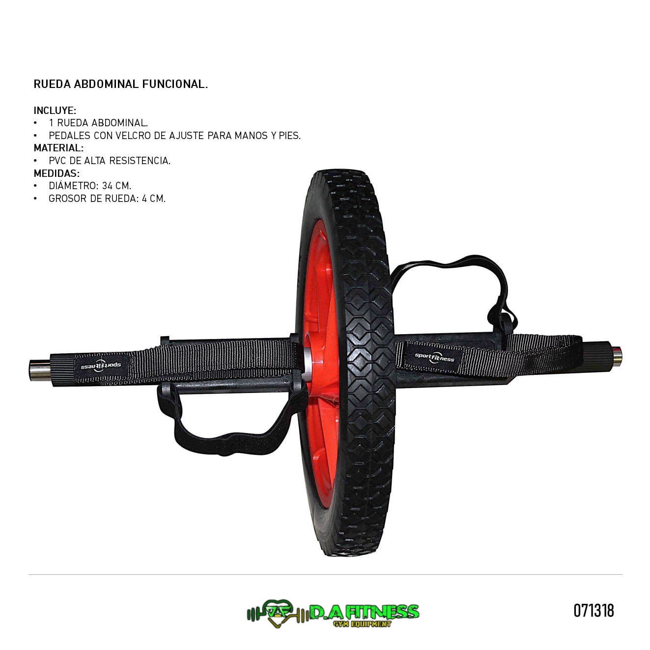 RUEDA ABDOMINAL FUNCIONAL EW-009