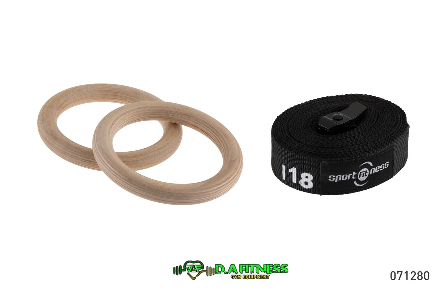 SET DE ANILLOS EN MADERA PARA GIMNASIA GMR-W-002