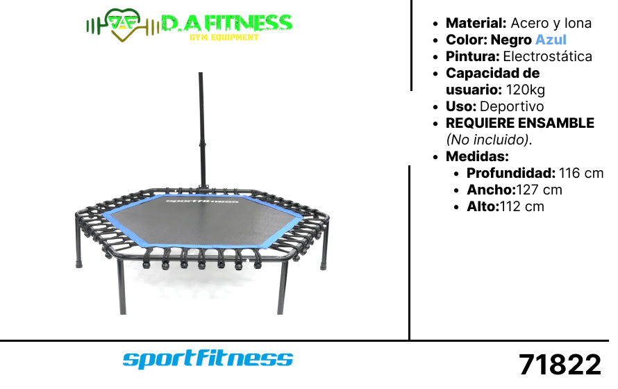 TRAMPOLIN CON AGARRE