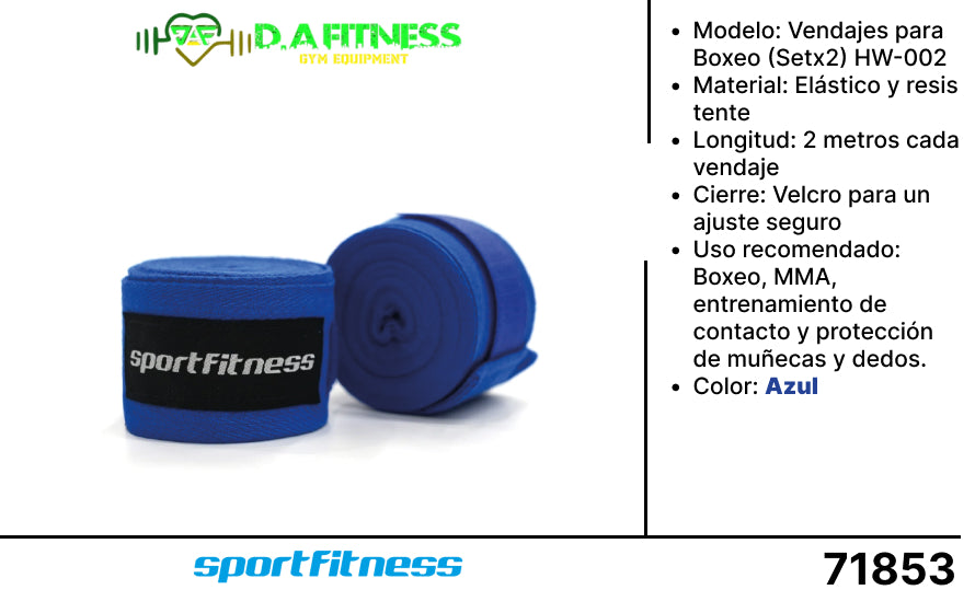 VENDAS PARA BOXEO (SET X 2) HW-002