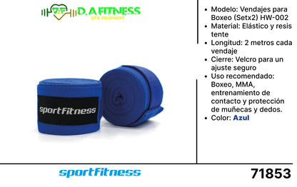 VENDAS PARA BOXEO (SET X 2) HW-002
