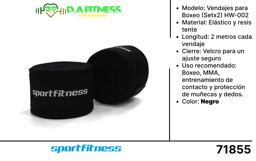 VENDAS PARA BOXEO (SET X 2) HW-002