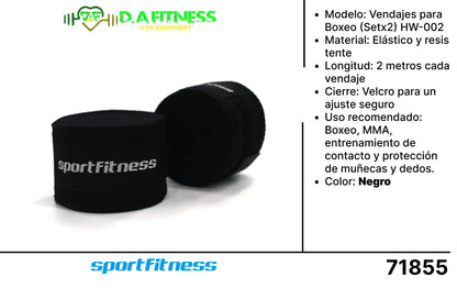 VENDAS PARA BOXEO (SET X 2) HW-002