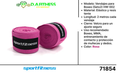 VENDAS PARA BOXEO (SET X 2) HW-002